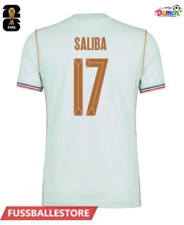 Günstige Frankreich William Saliba #17 Auswärtstrikot Damen WM 2026 Kurzarm